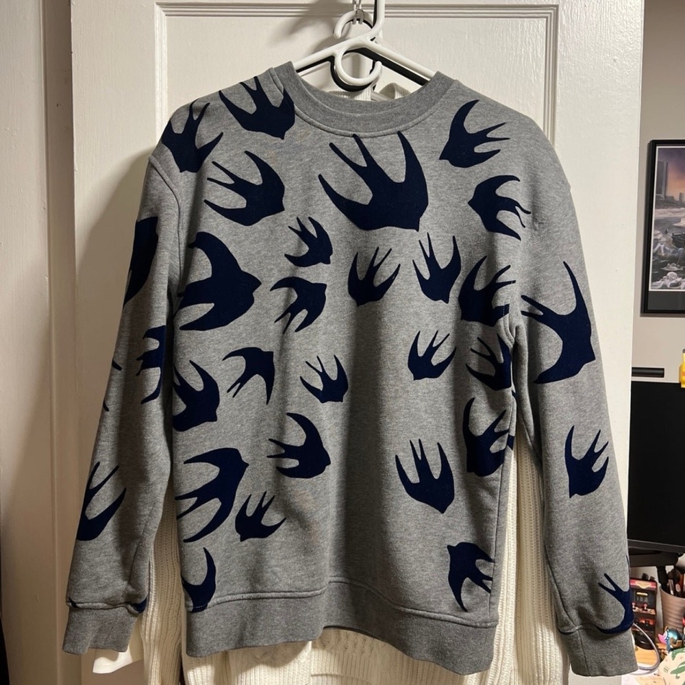 Alexander McQueen sweatshirt Size XS Like New.